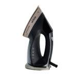 ⁦مكواة بخار محمولة باللون الأسود والذهبي⁩ - الصورة ⁦4⁩