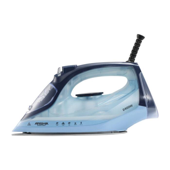 ⁦مكواة بخار كهربائية باللون الأزرق – 2400 واط من أرشيا⁩ - الصورة ⁦3⁩