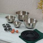 ⁦طقم اوعية خلط مع قطاعات للسلطة⁩ - الصورة ⁦3⁩