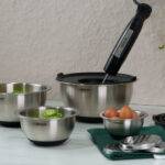 ⁦طقم اوعية خلط مع قطاعات للسلطة⁩ - الصورة ⁦4⁩