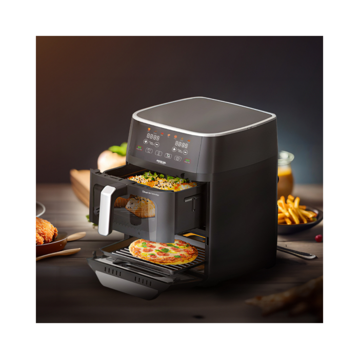 ⁦مقلاة هوائية ثنائية ديجيتال من أرشيا⁩ - الصورة ⁦4⁩