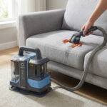 ⁦منظف بقع أرشيا محمول – أزرق ورمادي بقدرة 750 واط⁩ - الصورة ⁦7⁩