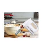 ⁦مضرب كيك كهربائي أبيض – خفيف وسهل الاستخدام⁩ - الصورة ⁦4⁩