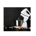 ⁦مضرب كيك كهربائي مع ستاند ووعاء ستانلس ستيل⁩ - الصورة ⁦7⁩