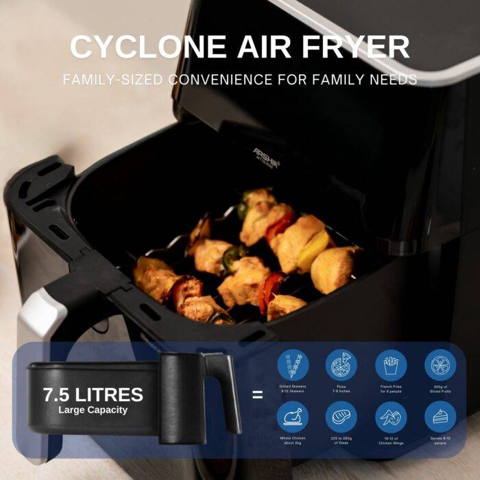 ⁦مقلاة هوائية ديجيتال من أرشيا - سعة 9 لتر⁩ - الصورة ⁦7⁩