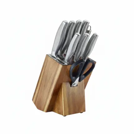 طقم سكاكين احترافي من مجموعة ارشيا الفاخرة 9 قطع