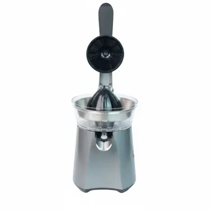 عصارة حمضيات يدوية كهربائية – بذراع ضغط وصب مباشر