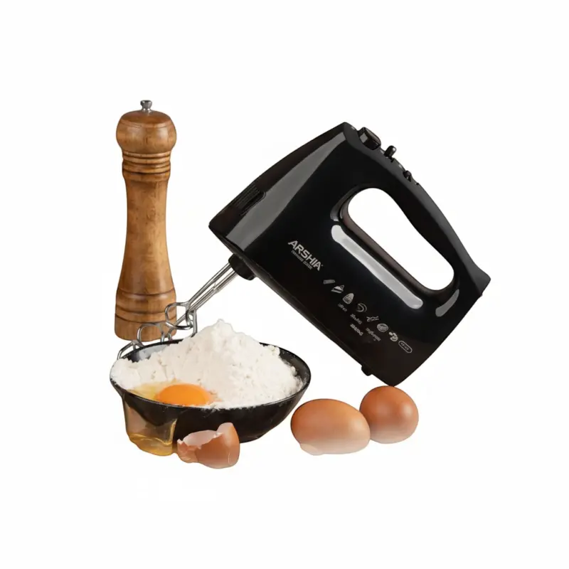 مضرب كيك كهربائي أسود – من أرشيا