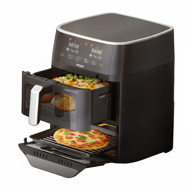 مقلاة هوائية ثنائية ديجيتال من أرشيا