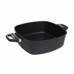 صينية تيتانيوم مربعة 28×28×9 سم