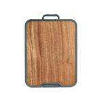 ⁦لوح تقطيع وجهين خشب و ستانلس مقاوم للخدوش⁩ - الصورة ⁦3⁩