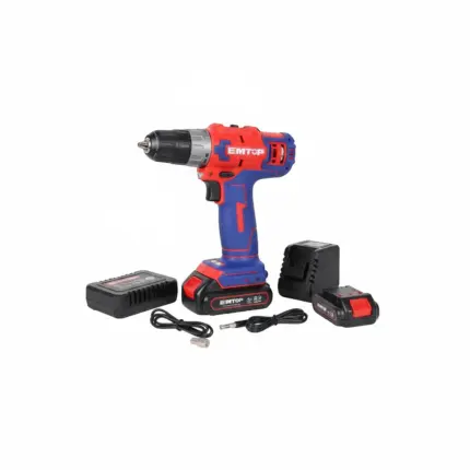 دريل لاسلكي EMTOP – 12V