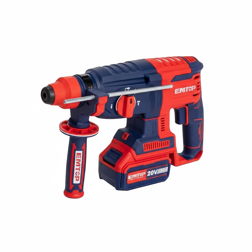 شنيور مطرقي لاسلكي EMTOP – 20 فولت Brushless شنيور مطرقي لاسلكي EMTOP – 20 فولت Brushless