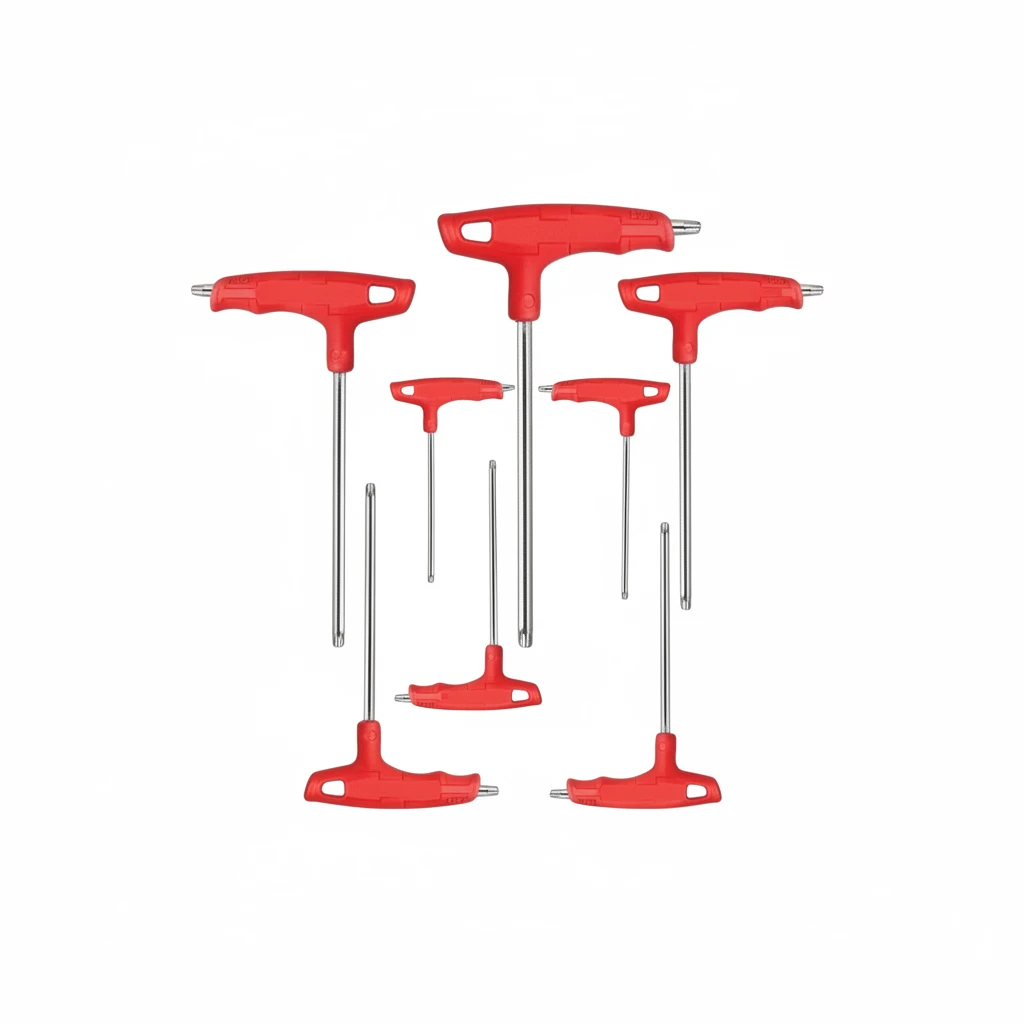 طقم مفاتيح T من EMTOP – قوة، راحة، وتنظيم في يدك 8 قطع طقم مفاتيح T من EMTOP – قوة، راحة، وتنظيم في يدك 8 قطع