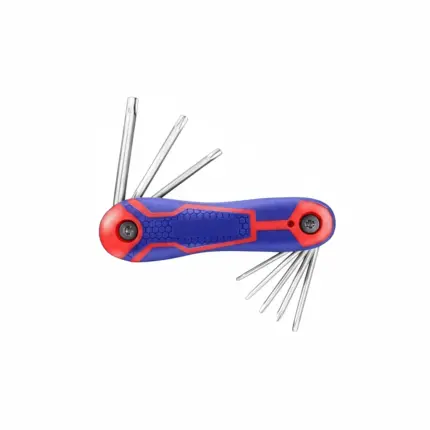 طقم مفاتيح توركس (نجمة) EMTOP قابل للطي