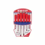 طقم مفكات EMTOP – 6 قطع احترافية لتحمّل المهام الصعبة