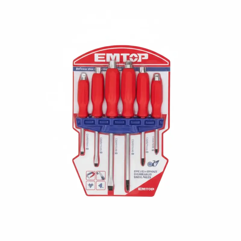 طقم مفكات EMTOP – 6 قطع احترافية لتحمّل المهام الصعبة