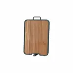 لوح تقطيع وجهين خشب و ستانلس مقاوم للخدوش