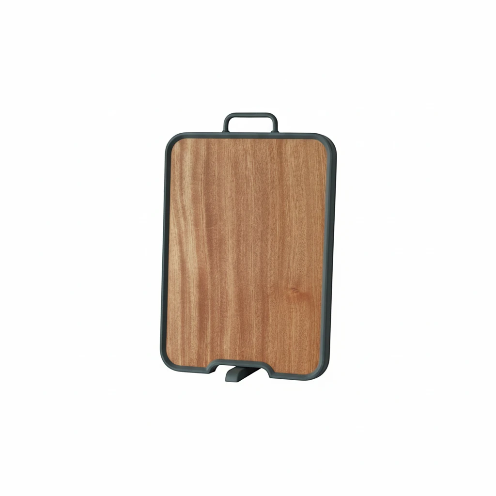 لوح تقطيع وجهين خشب و ستانلس مقاوم للخدوش لوح تقطيع وجهين خشب و ستانلس مقاوم للخدوش