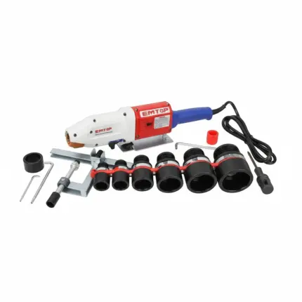 "ماكينة لحام أنابيب بلاستيك ومواسير EMTOP الاحترافية – قوة ودقة وكفاءة في كل لحام"