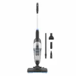 مكنسة متعددة الوظائف مع مساحة - اسود